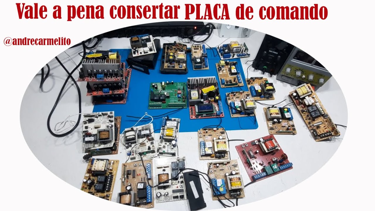 Conserto placa de motor