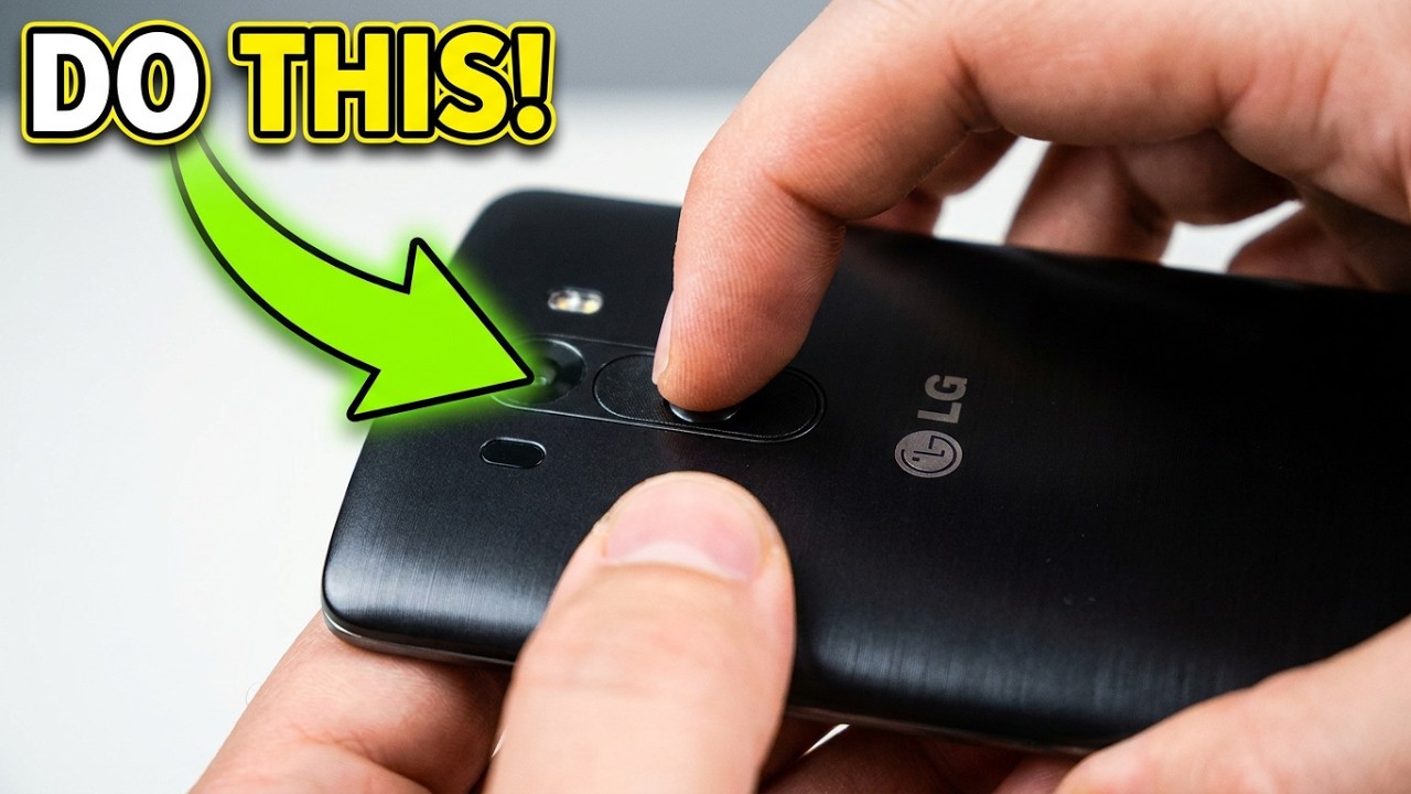Как сбросить настройки телефона LG G3 (кнопки питания и громкости)
