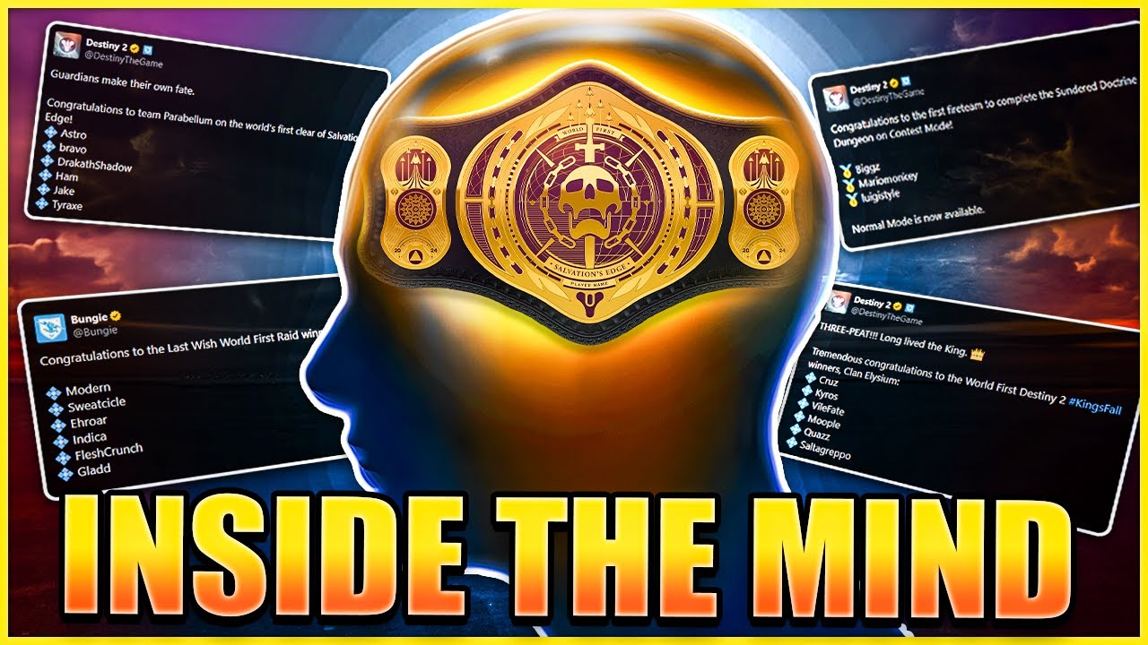 SECRETS REVEALED! Inside The Minds of WORLD'S FIRST Destiny 2 Players