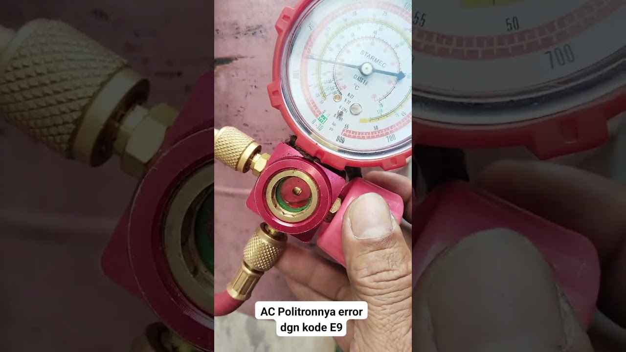 Ac Politron error dgn kode error E9