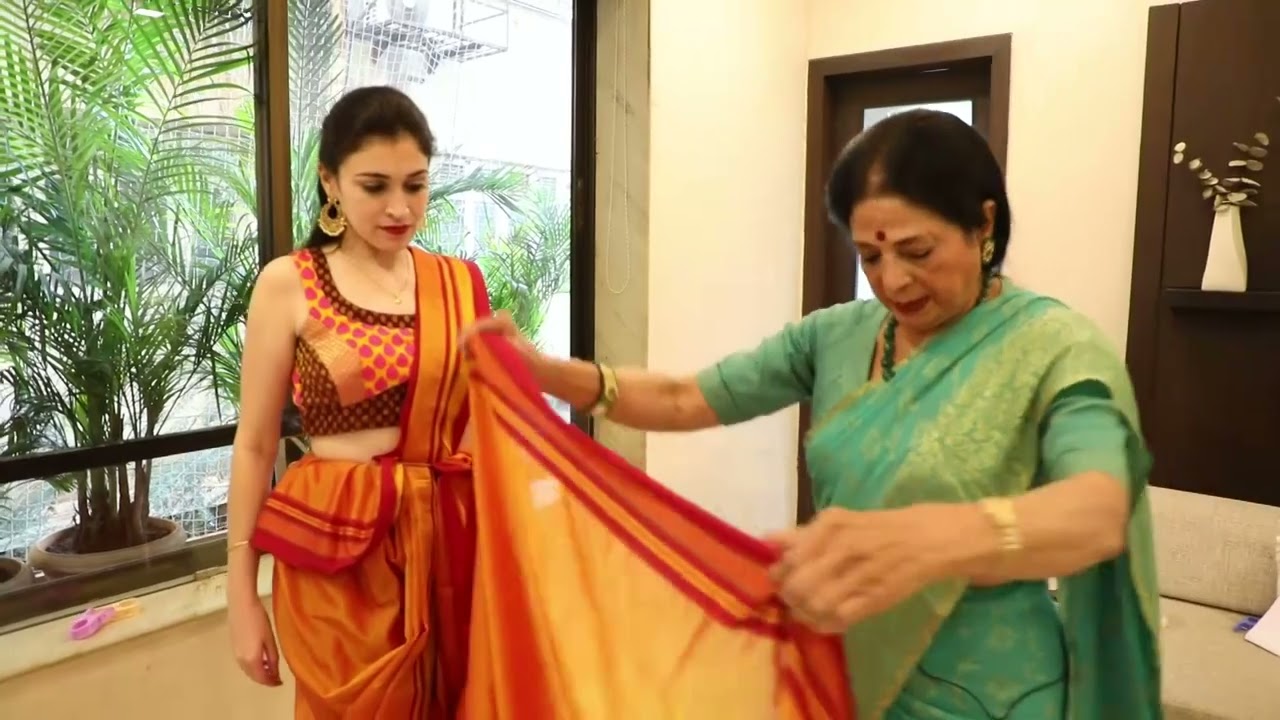 Style no 95 | Kalpana Shah Saree Drapes | How to wear Sri Lankan Saree Drape| Osaria