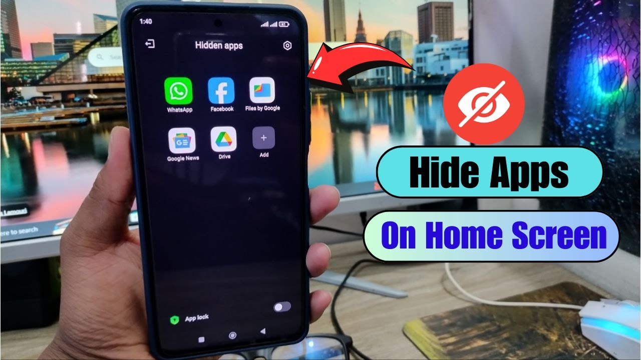 Как скрыть приложения на главном экране Android