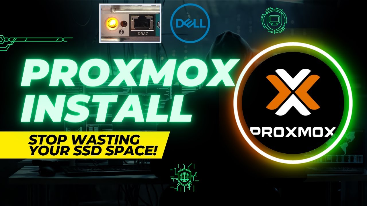 Install Proxmox this way to save YOUR SSD storage space | using Dell's iDRAC | Install Guide