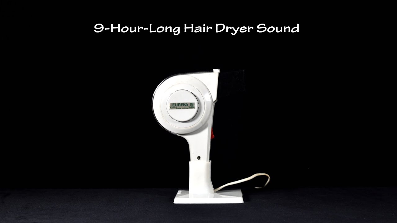 Hair Dryer Sound 69 (Static) | ASMR | 9-Hour-Long Lullaby to Sleep and Relax