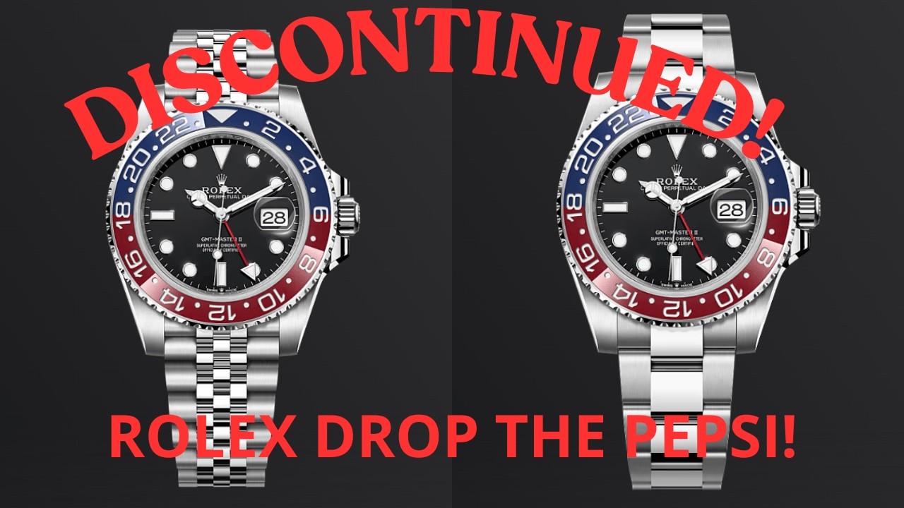 Rolex Just Dropped The GMT-Master Pepsi