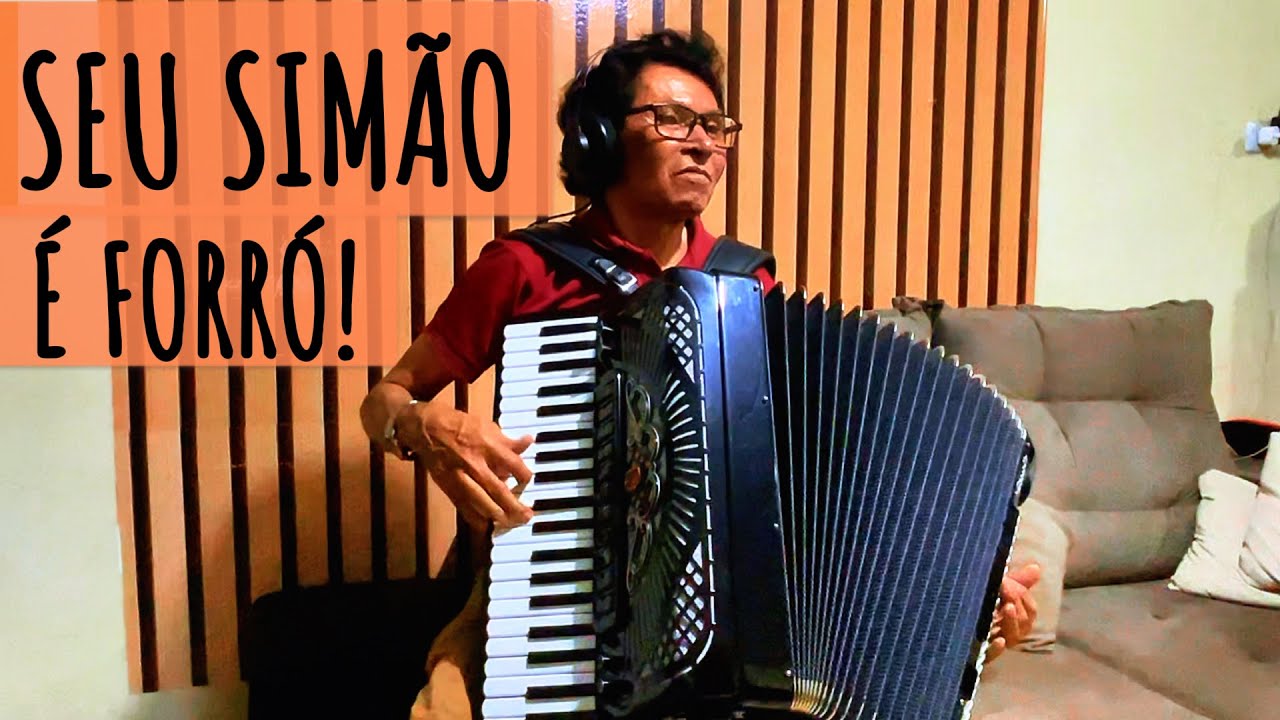 O Sanfoneiro SIMÃO tem 74 ANOS mas com uma BEGADA de GAROTÃO 