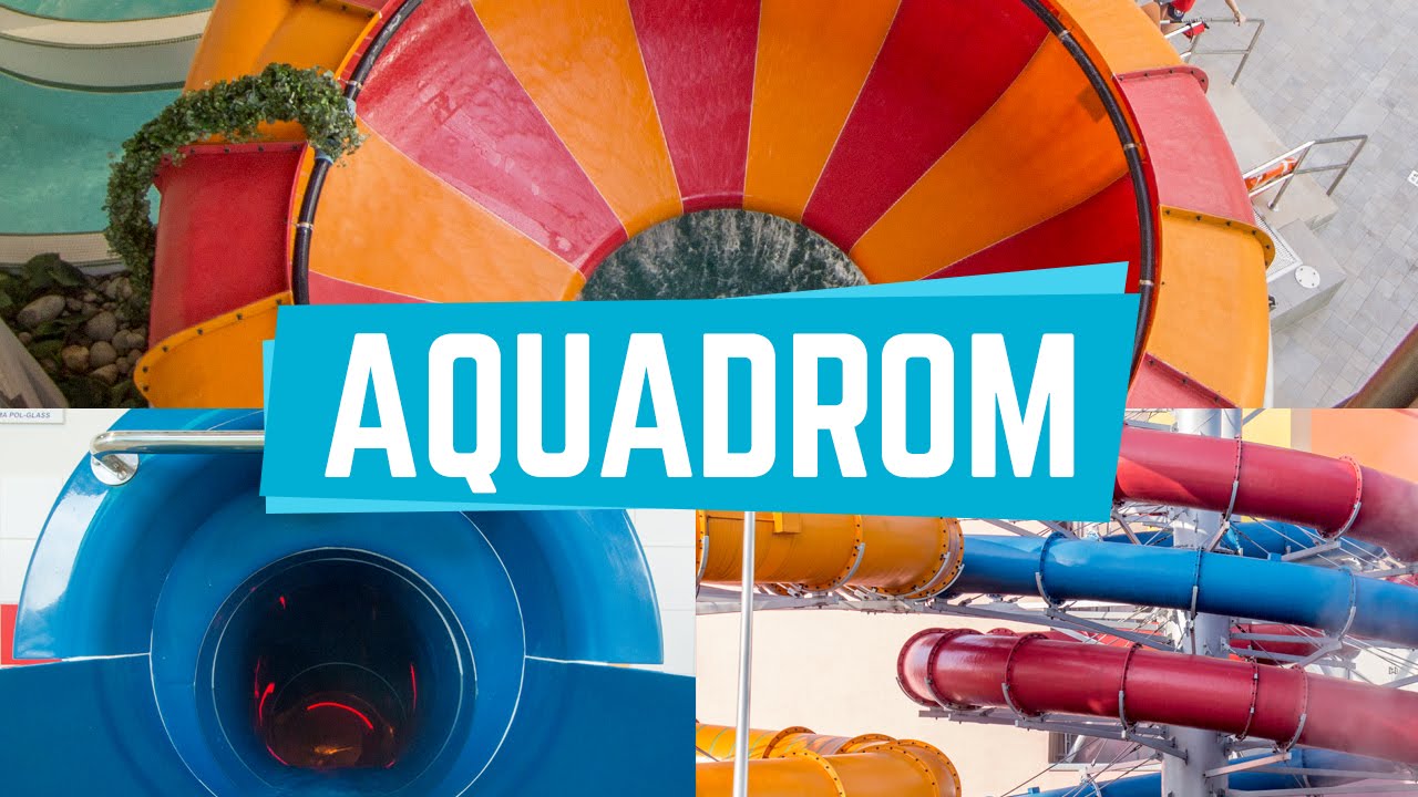 Alle Rutschen / All Water Slides Aquadrom Ruda Śląska, Poland Onride POV
