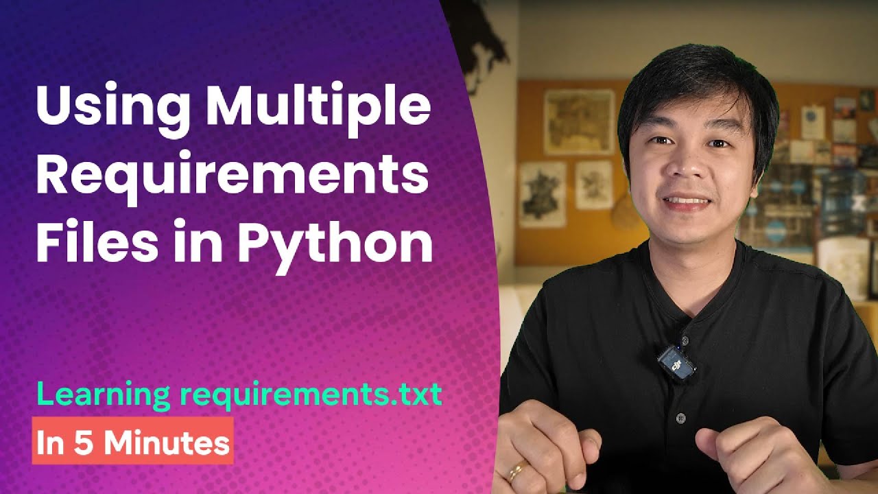 Dev Setup: Using Multiple Requirements Files in Python