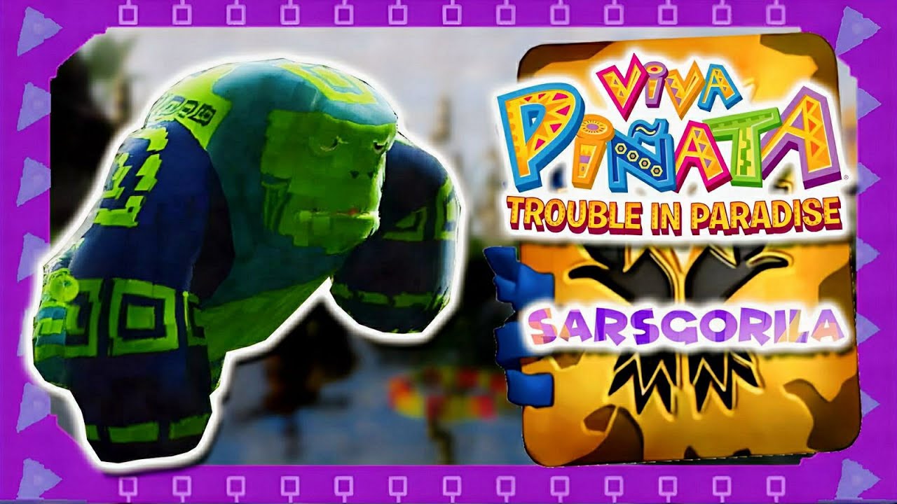 viva piñata trouble in paradise - como obtener una Sarsgorilla
