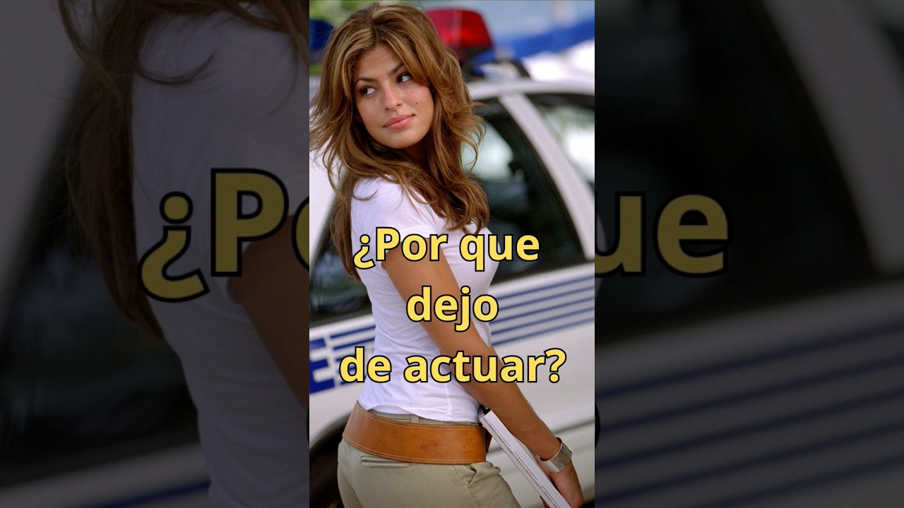 Por que Eva Mendes ha dejado de actuar?