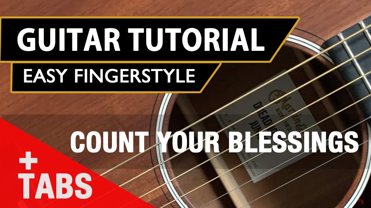Count Your Blessings | Hymn | Easy Fingerstyle Guitar Tutorial