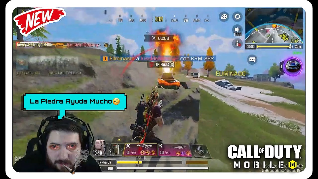 ESTA es LA PIEDRA que USO EL OSO🐻PARA GANAR ESTA PARTIDA🤫| CALL OF DUTY MOBILE |