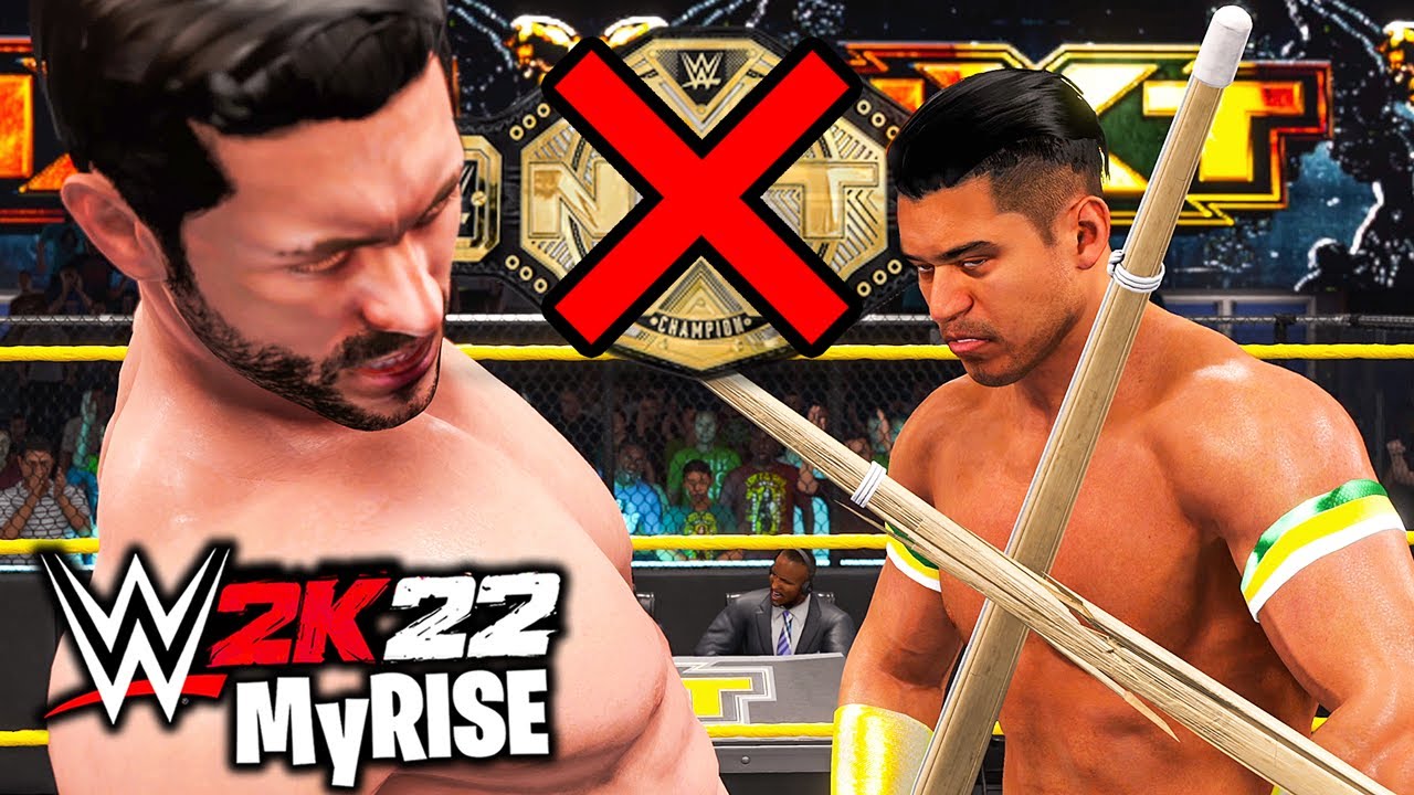 I Was SCREWED Out of The NXT Championship 🧐 (WWE 2K22 MyRISE)