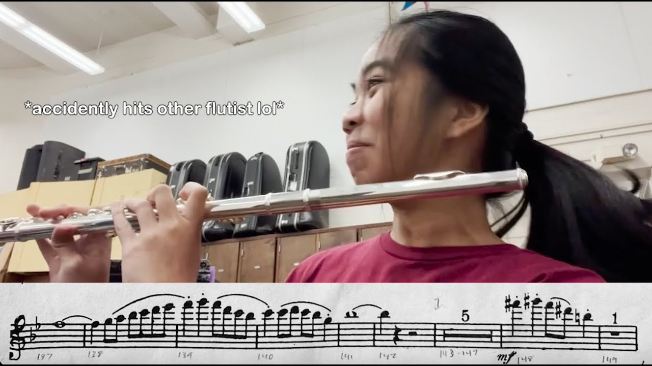 Slay (Sleigh) Ride Rehearsal | Flute POV