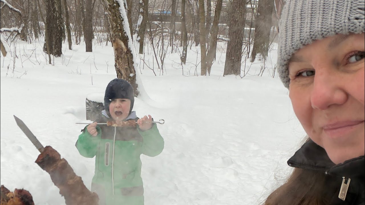 Зимний шашлык с Тимофеем: на природе ел, дома сказал 
