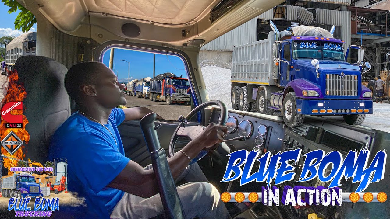 Blue Boma In Action | Shifting 10 Speed | Hauling Hydrate | International 9100 |  Official Video