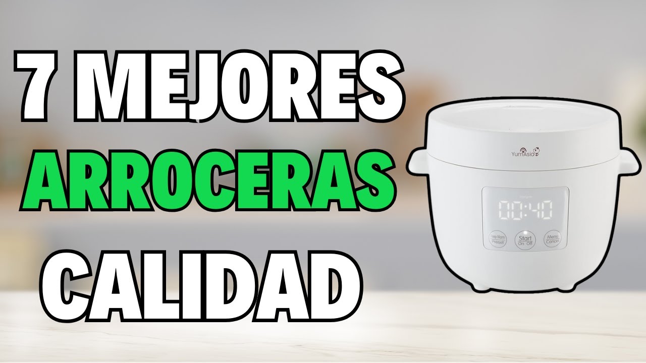 👉 Las 7 MEJORES ARROCERAS ELÉCTRICAS de 2025 💥 CALIDAD PRECIO
