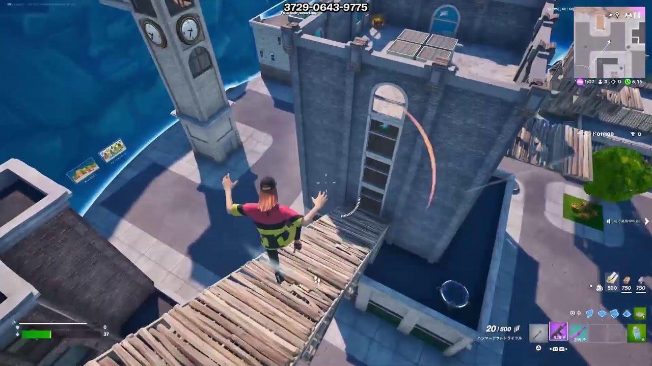 フォートナイト練習！！