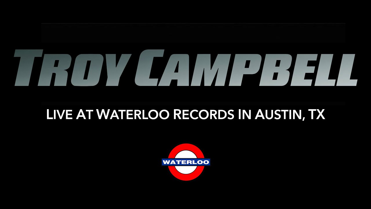 Troy Campbell live in-store performance at Waterloo Records in Austin, TX