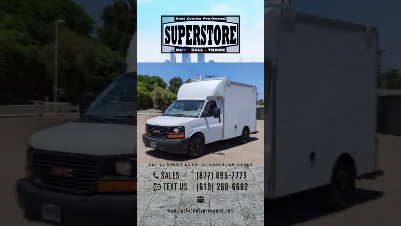 2017 GMC SAVANA 3500 WHITE
