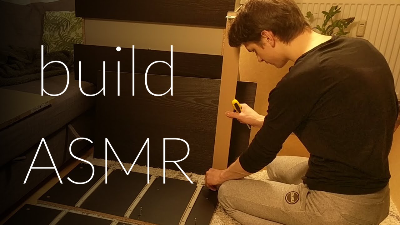 Build With Me! - IKEA Furniture ASMR (calm build sounds, No Talking, Obviously)