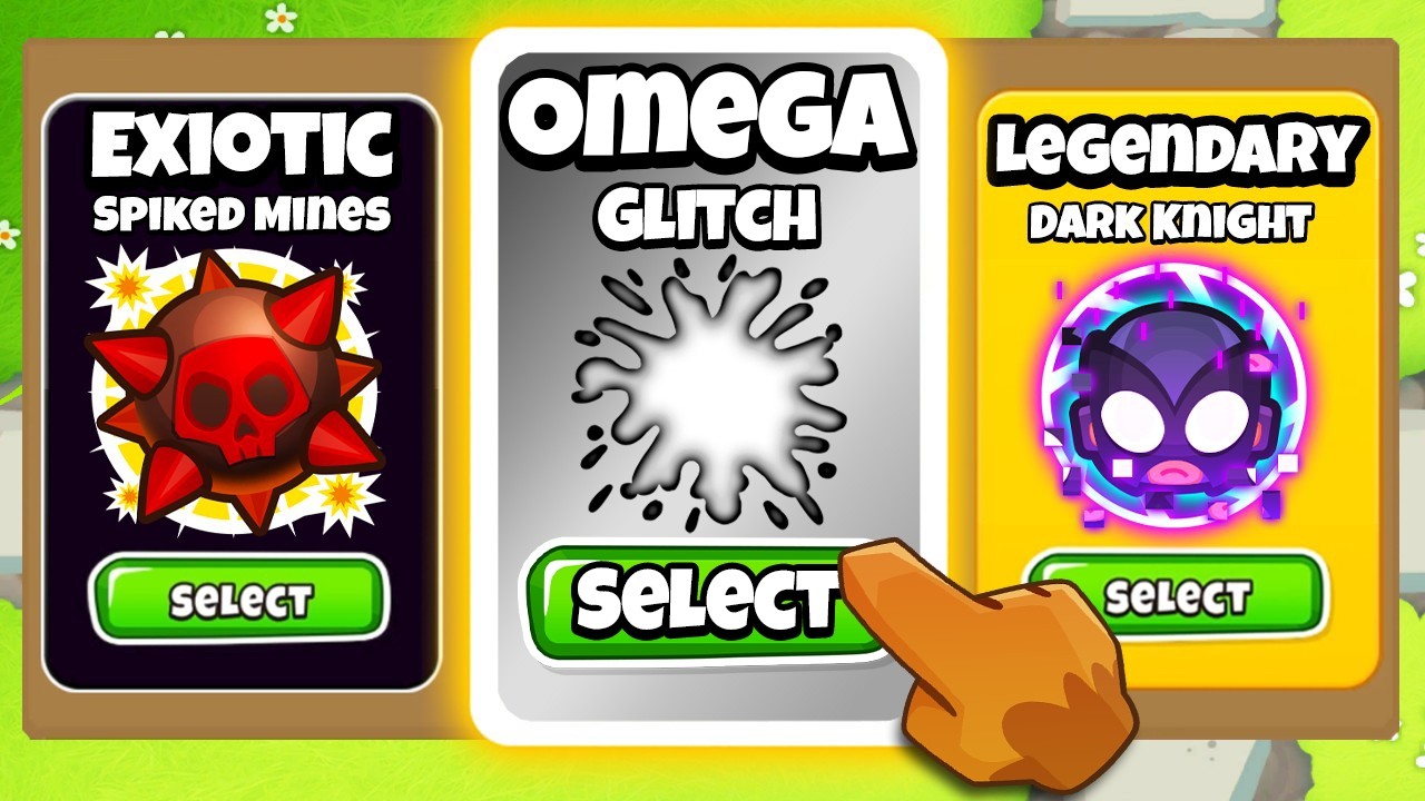 Choose YOUR Omega UPGRADE! | Update and Glitch!