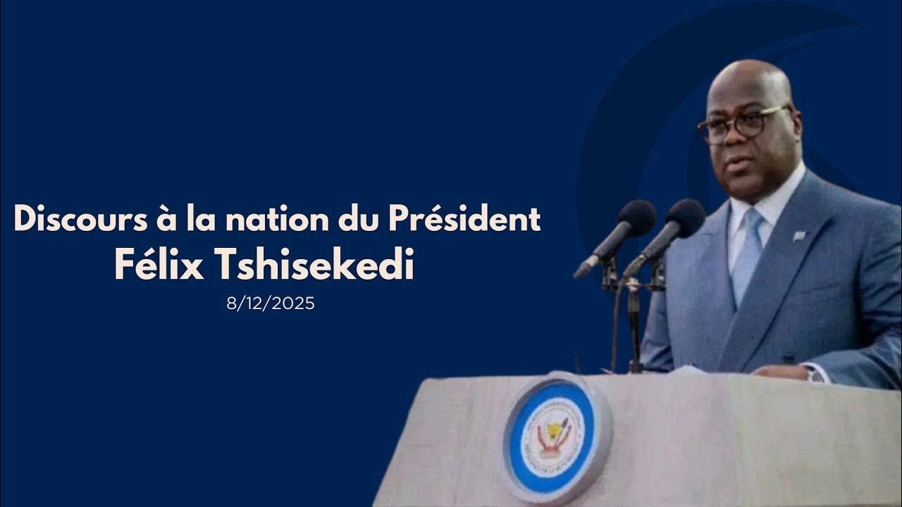 Direct – Palais du Peuple : Discours du Président Félix Tshisekedi