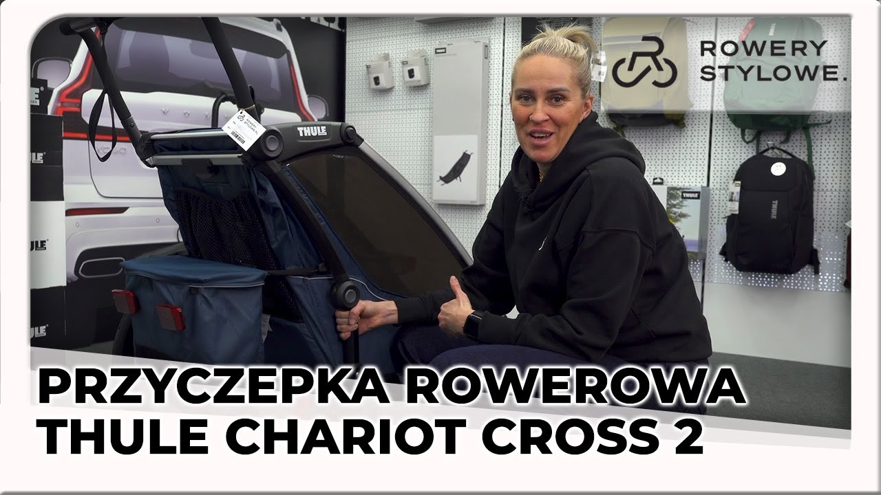 Przyczepka rowerowa Thule Chariot Cross 2 - Prezentacja, składnie i funkcje