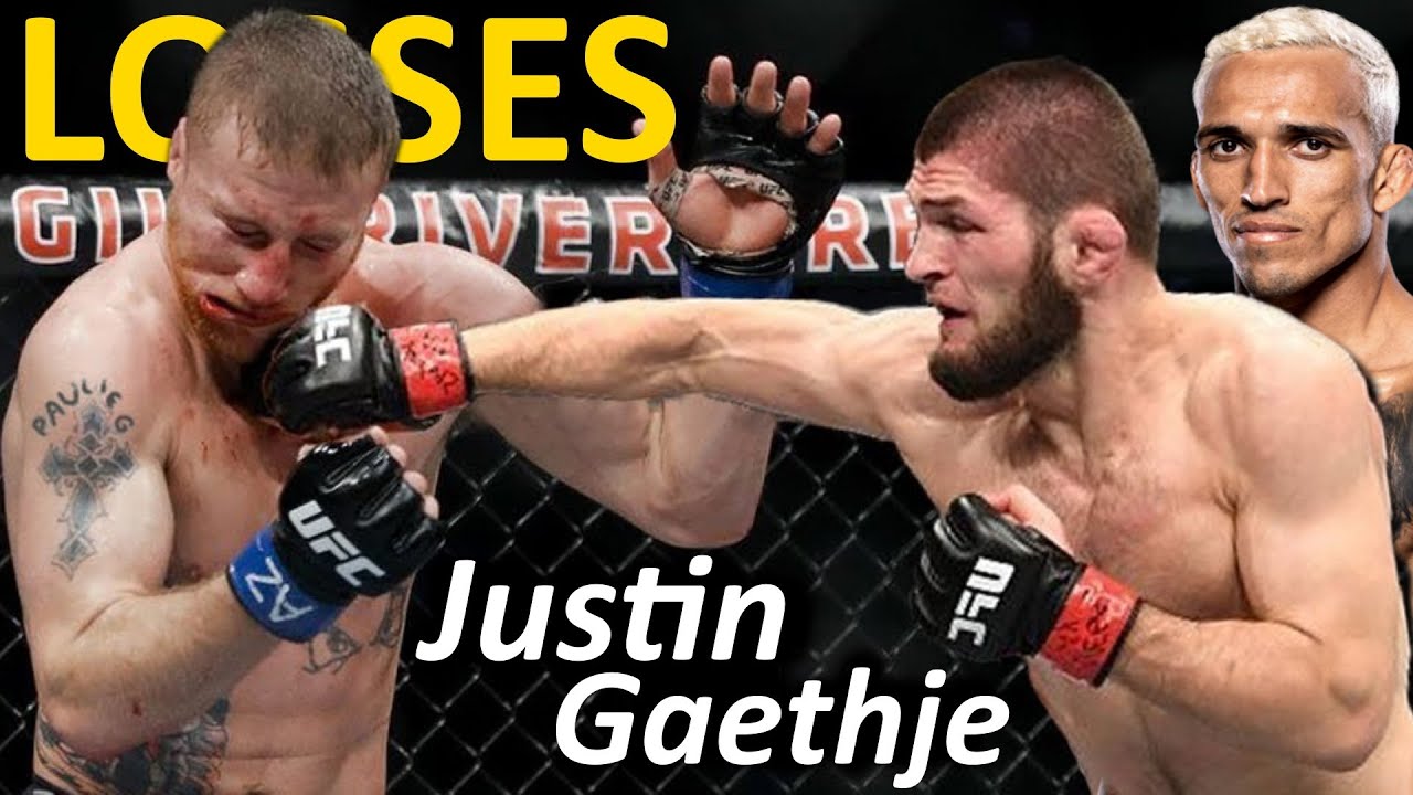 Justin Gaethje LOSSES in MMA Fights | LOWLiGHT for The HiGHLiGHT