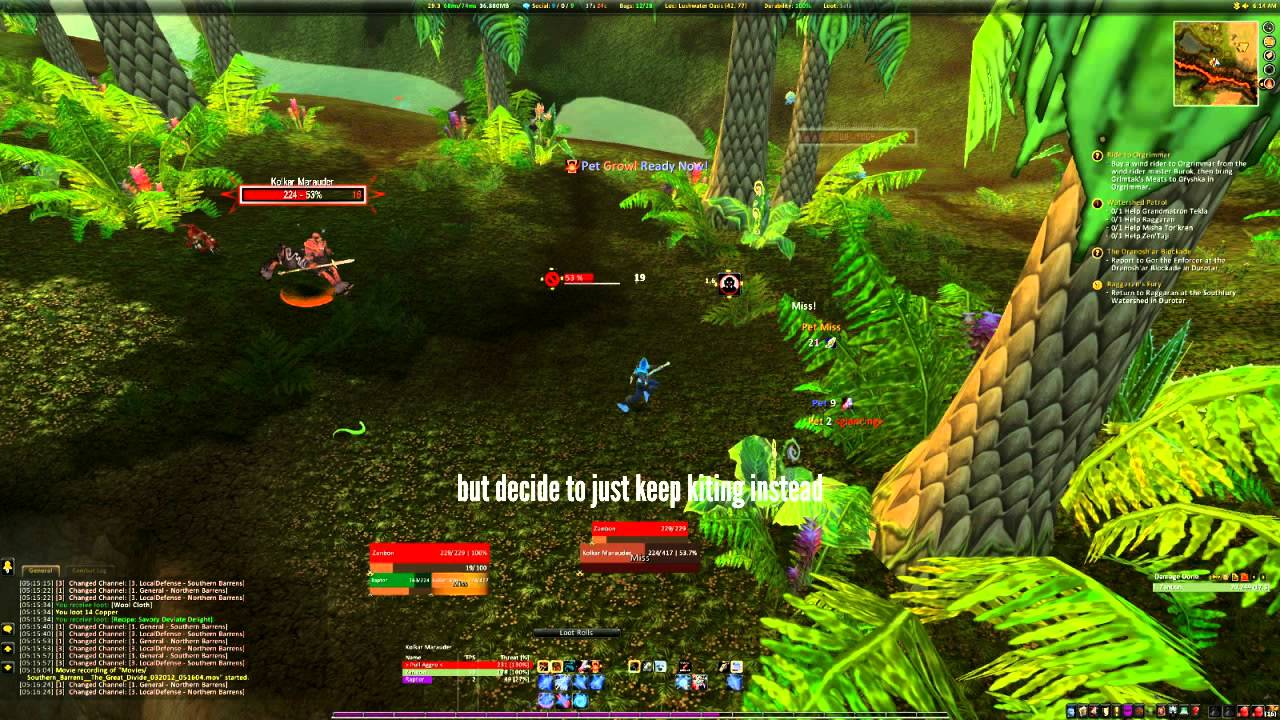 Hunter 101: How to Kite and Jump Shot