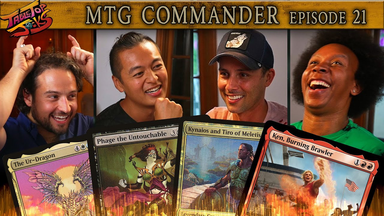 TTJ: Sean Marquette v NotTomCruise v Edwin v Blackneto | MTG Commander Gameplay episode 21
