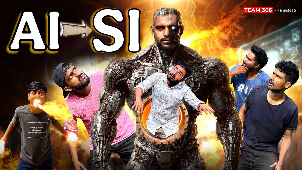 Ai থেকে জন্ম নিলো SI (Comedy+ sci-fi ) Babu | Safi | Sakib | Siraj | Team366