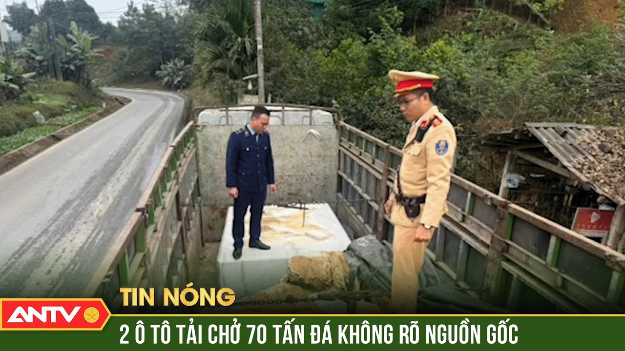 Lén lút vận chuyển vào Nam 2 khối đá hoa nặng 70 tấn | ANTV