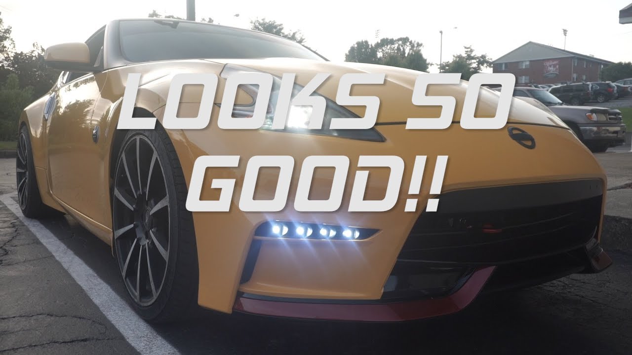 How to Install EVO-R DRL LED's on a 2015+ 370Z Nismo Bumper