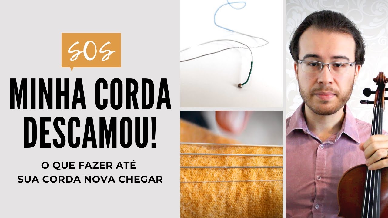 COMO SALVAR UMA CORDA QUE COMEÇOU A DESCAMAR
