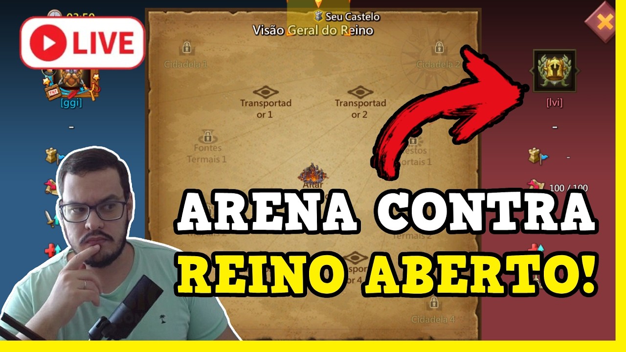 🔴LORDS DO ZERO - SEM PATROCÍNIO DA IGG! #148 Lords Mobile