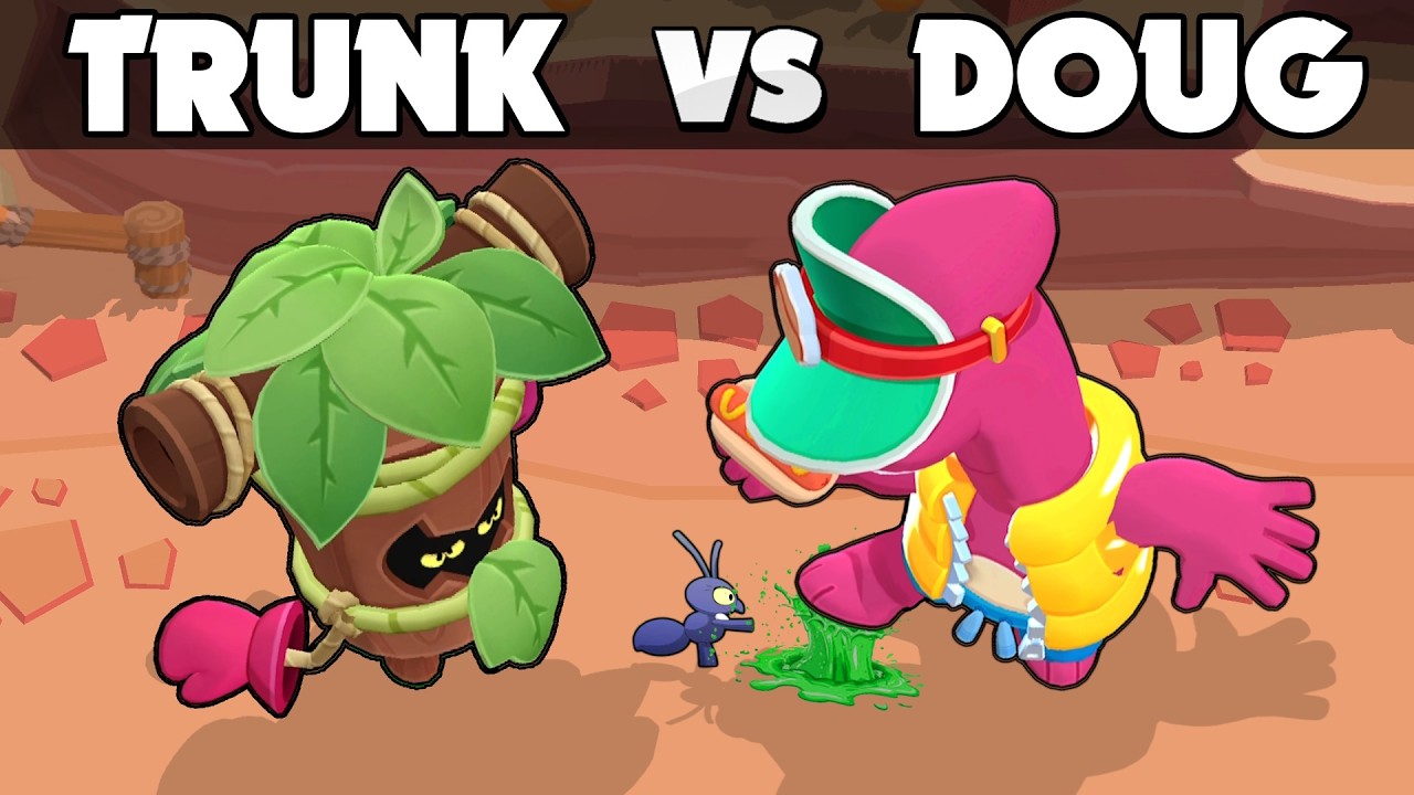 TRUNK vs DOUG ⭐ Brawl Stars