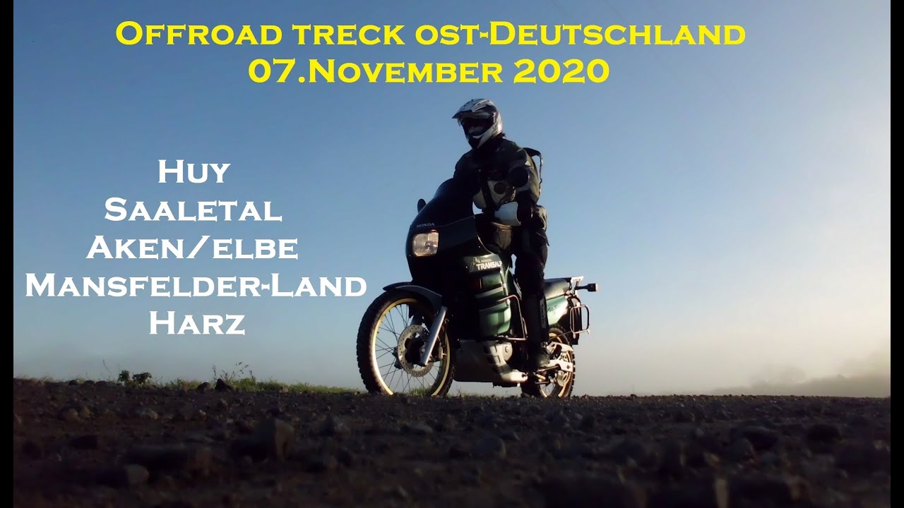 Honda XL 600 V Transalp PD06 (1992) auf dem Offroad-Treck Ostdeutschland - Old Classik-Bike