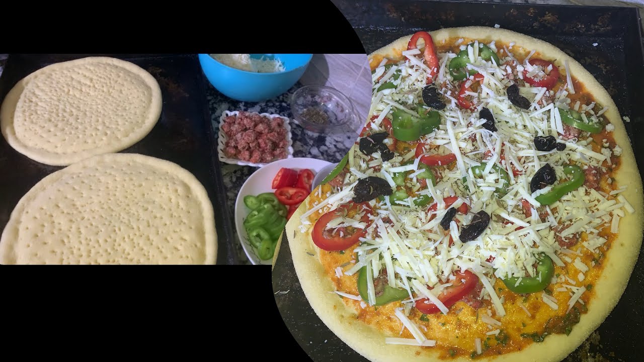 هاي هي اسهل وانجح بيتزا بالكفته 