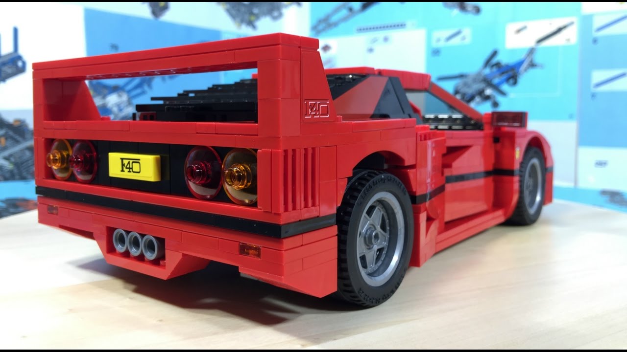 Lego Creator Ferrari F40 10248 Speed Build
