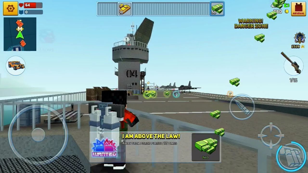 BLOCK CITY WARS : Military Base Attack!!!