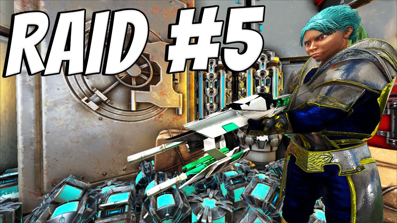 How A 10,000 HOUR Ark Player RAIDS On PRIMAL FEAR