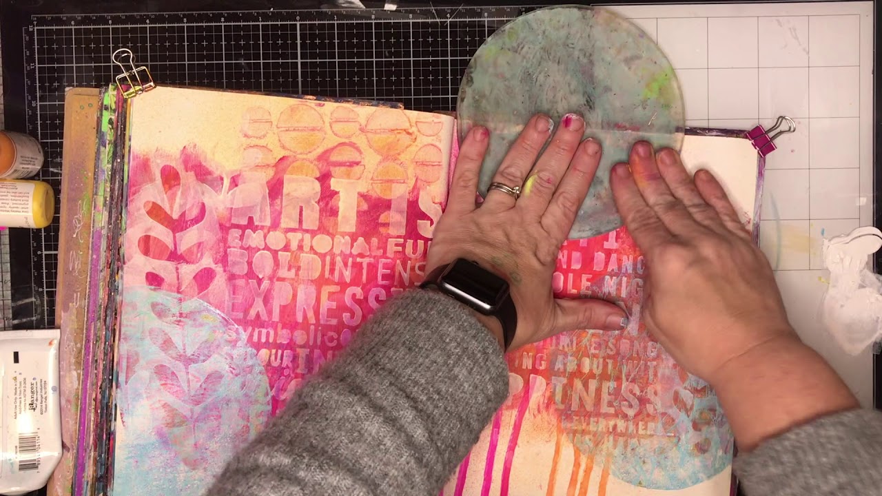 Inspired by Dina Wakley: Unleash your creative block