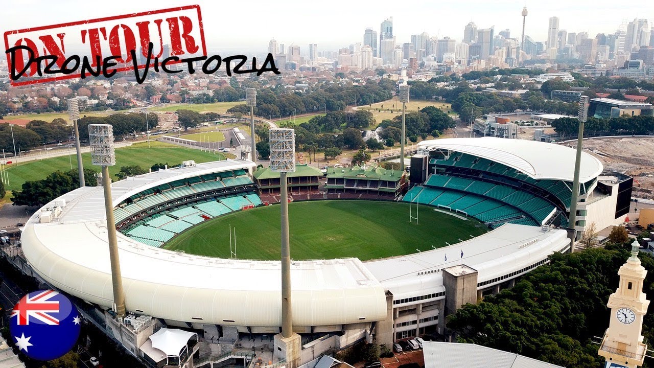 Sydney Cricket Ground (S.C.G.) by Drone [4K-UHD]