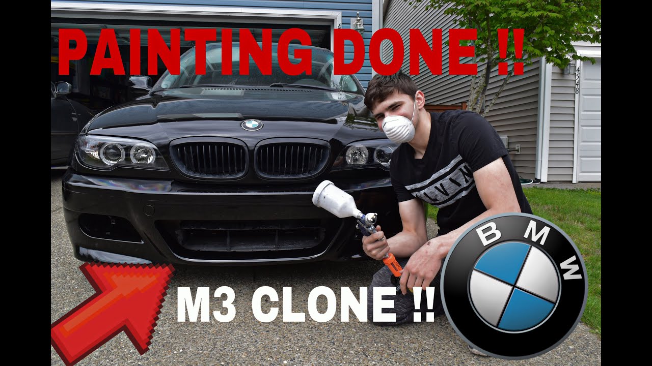 Building an M3 clone Part 5 | Painting | BMW | E46 | M3 | #bmw #rebuild #M3