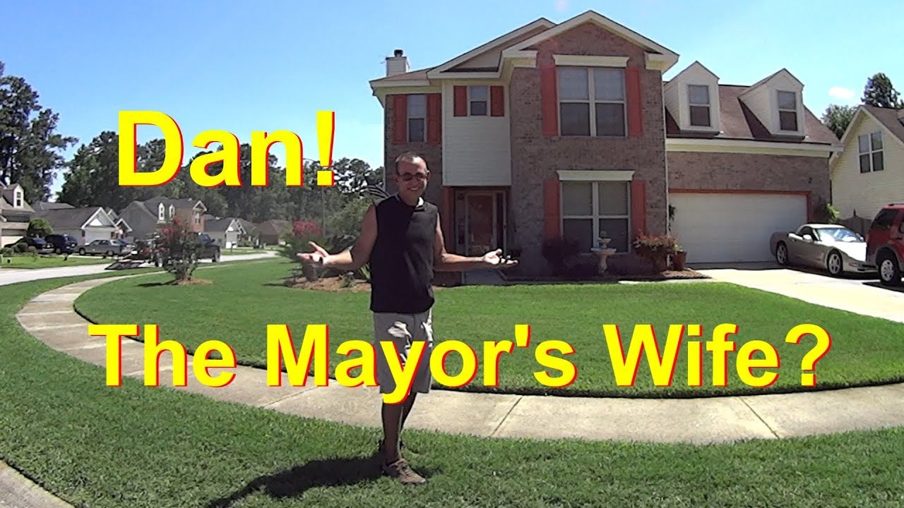 Cutting Grass - The "Mayor's" Wife Picked Me! 