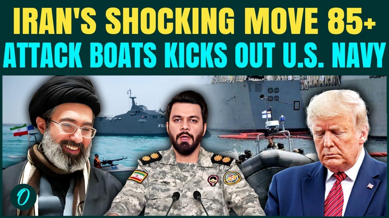 Более 85 катеров Корпуса стражей исламской революции вытесняют ВМС США из Ормузского пролива? Спу...