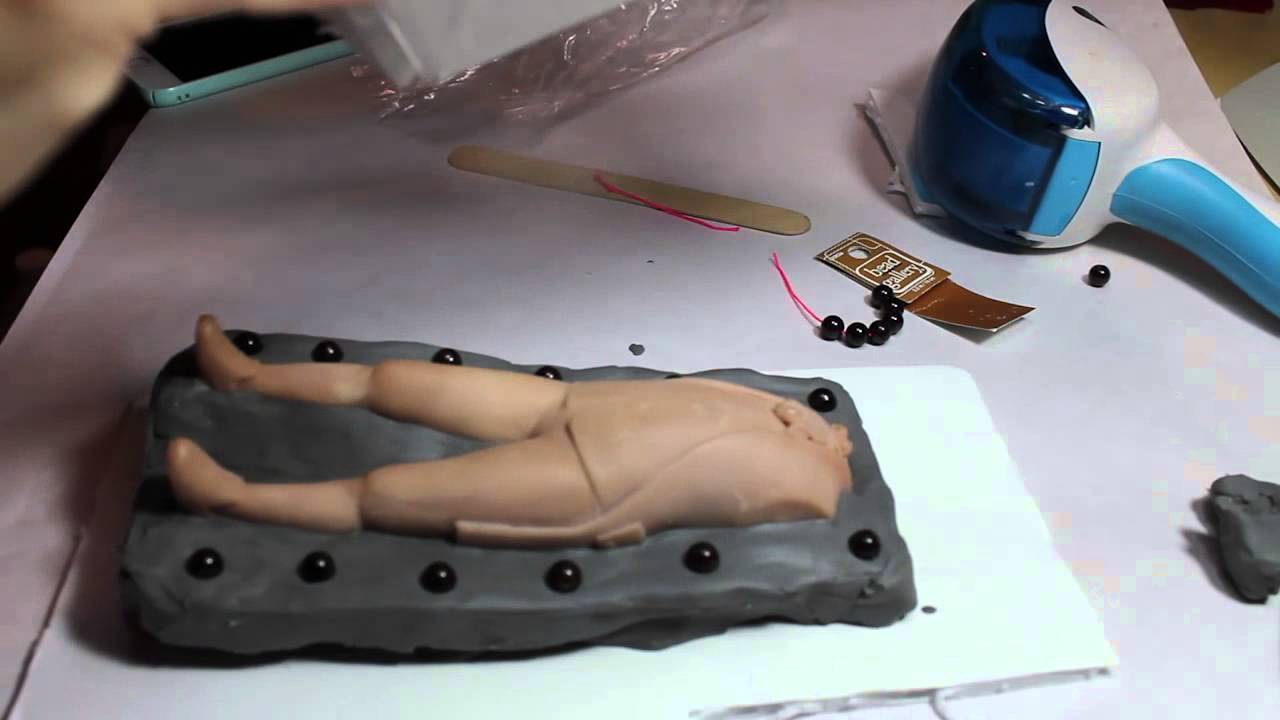 Making a Silicone Mold, Pt. 1 -MakingFairies.com & SculptUniversity.com