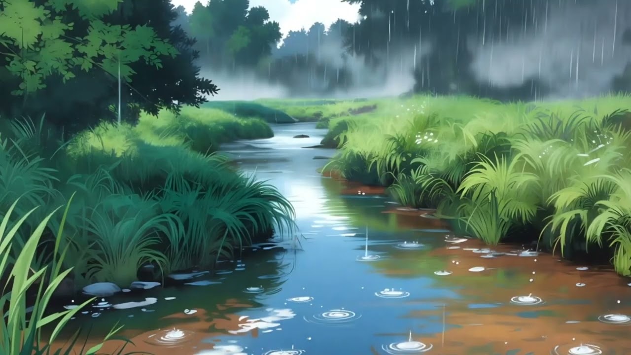 😌 long calm soundscape for focus