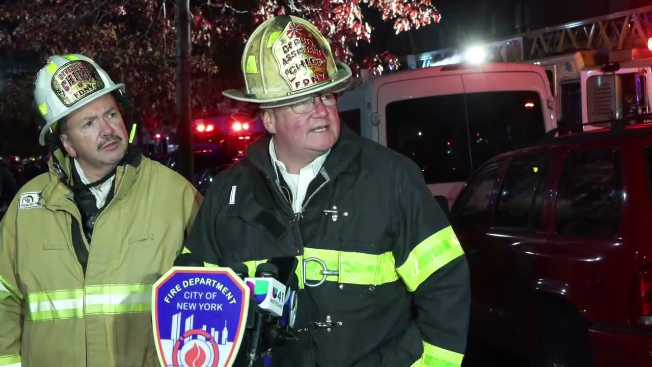 FDNY officials provide update on 4-alarm fire in the Bronx